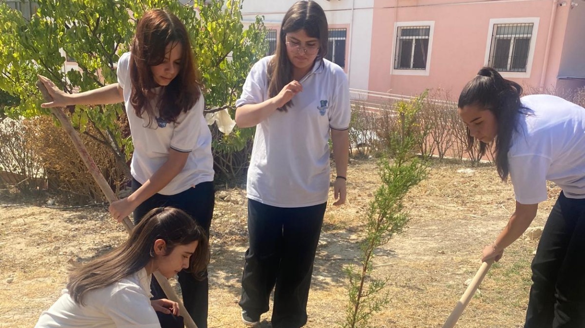 Öğrencilerimiz Fidan Dikti